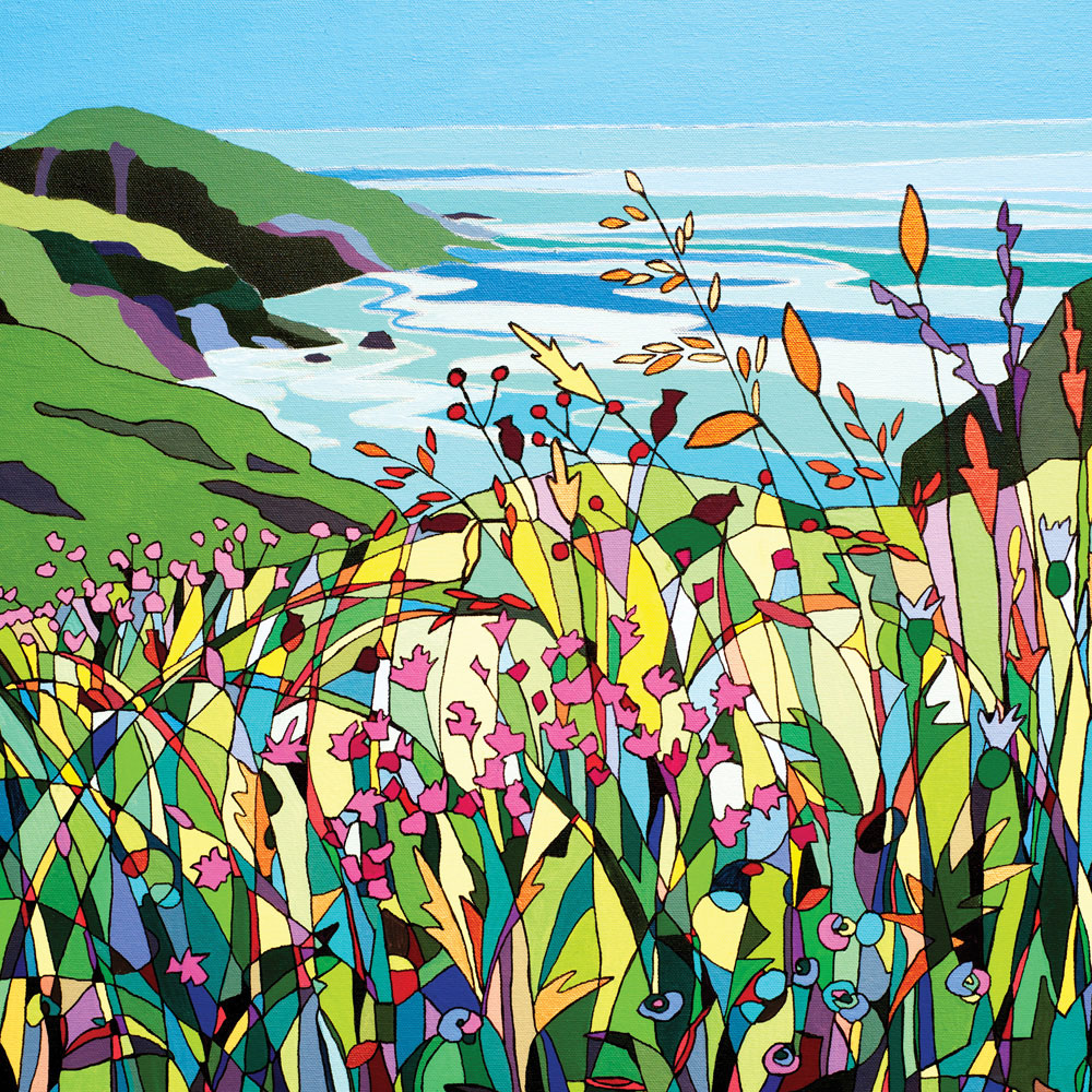 greetings card "untamed coastal"